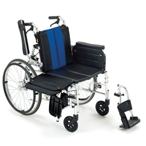 미키메디칼 의료용 알루미늄 휠체어 LK-2 (20.5kg) 옆으로 타는 휠체어